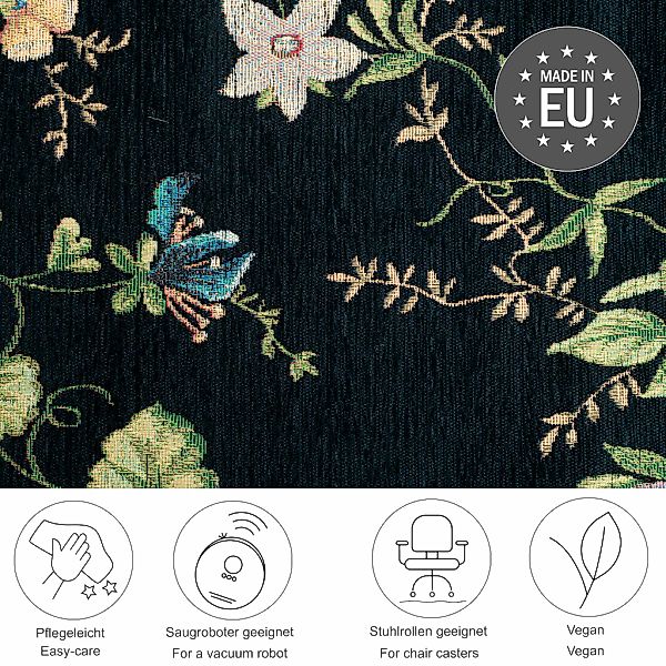 THEKO Teppich Flomi Sagrini, rechteckig, Höhe: günstig online kaufen