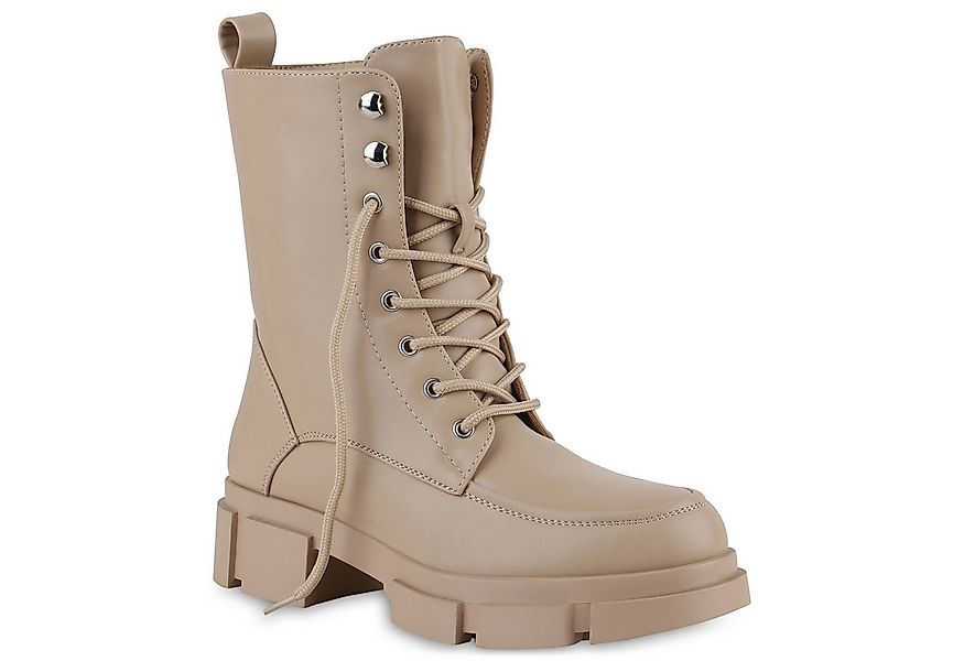 VAN HILL 839727 Schnürstiefelette Damen Stiefeletten Leicht Gefüttert Schnü günstig online kaufen