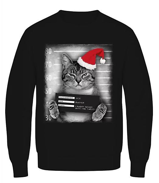 Cat XMas Guilty · Männer Pullover günstig online kaufen