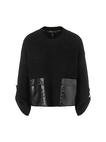 Marc Cain Strickpullover Shiny Patches Sweater Knitted in Germany günstig online kaufen