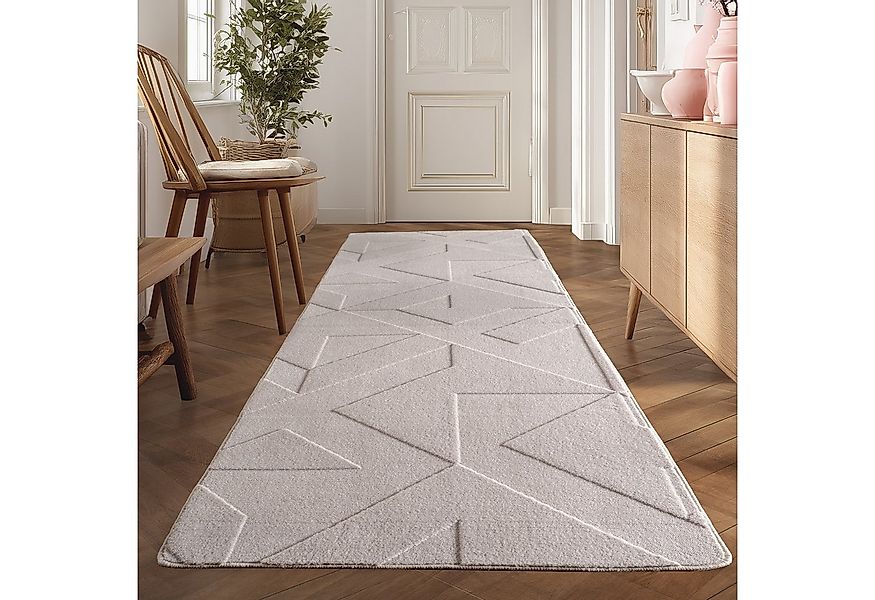 Teppium Teppich Geometrisches Design, Rechteckig, Höhe: 20 mm, Kurzflor Tep günstig online kaufen