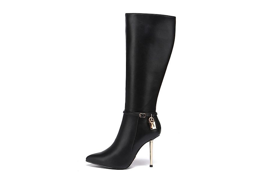 Giaro LEANDRA High-Heel-Stiefel 10cm Absatzhöhe, abnehmbares Schloß-Accesso günstig online kaufen