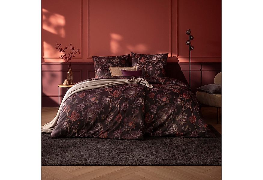 Estella Bettwäsche Estella Interlock Jersey Bettwäsche Zoe 6503-405 Vino Bl günstig online kaufen