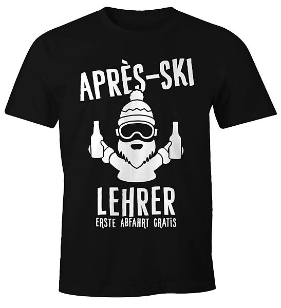 MoonWorks Print-Shirt Après Ski Herren T-Shirt günstig online kaufen