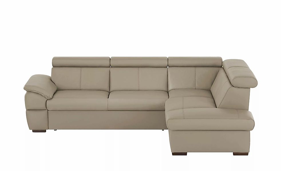 uno Ecksofa aus Echtleder Town ¦ braun ¦ Maße (cm): B: 264 H: 76 T: 210.0 P günstig online kaufen