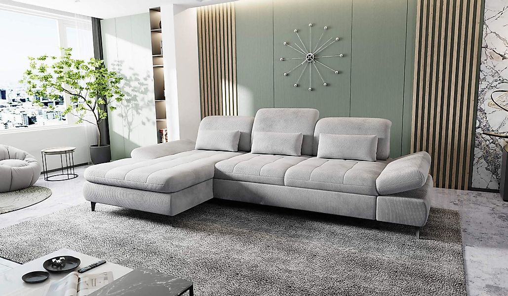 Hygger Möbelhaus Ecksofa „Nola“ L-Form mit günstig online kaufen