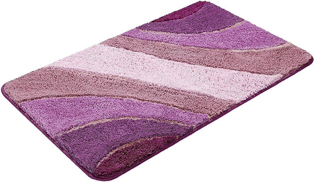 my home Badematte »Josie, Badvorleger, Badezimmer Teppich«, rutschhemmend b günstig online kaufen