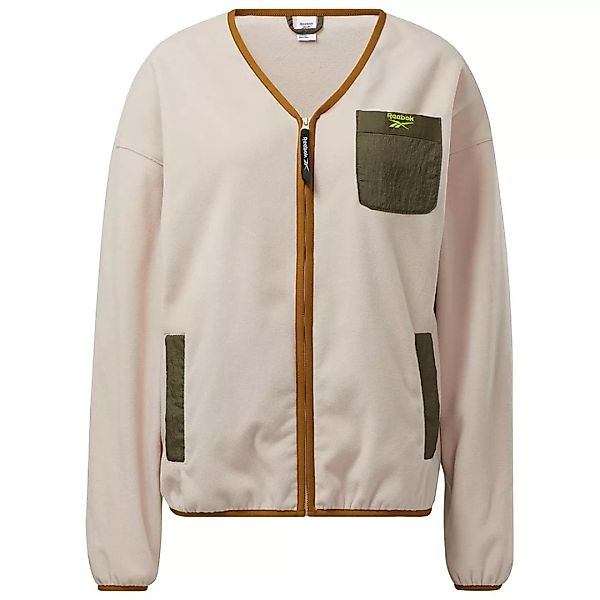 Reebok Classics Camp Polar Fleece Sweatshirt XS Soft Ecru günstig online kaufen