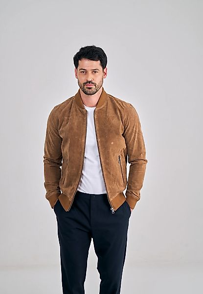 Freaky Nation Lederjacke "Ted-FN" günstig online kaufen