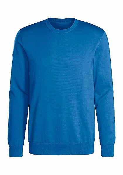 H.I.S Strickpullover, Regular Fit, Langarm, Pullover aus Feinstrick, Baumwo günstig online kaufen