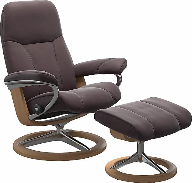 Stressless Relaxsessel "Consul" Set, Relaxsessel mit Hocker, mit Hocker, mi günstig online kaufen