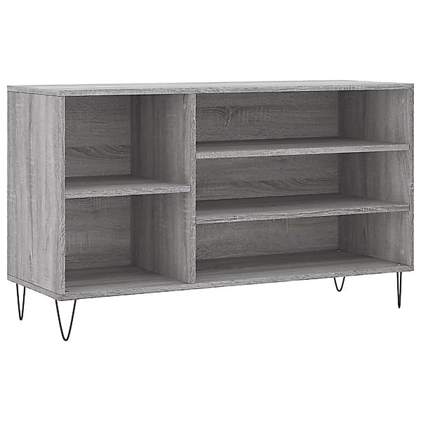 vidaXL Schuhregal Schuhregal Grau Sonoma 102x36x60 günstig online kaufen