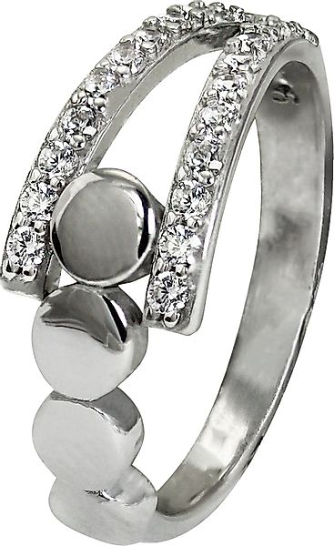 SilberDream Silberring SilberDream Ring Kreise Zirkonia günstig online kaufen