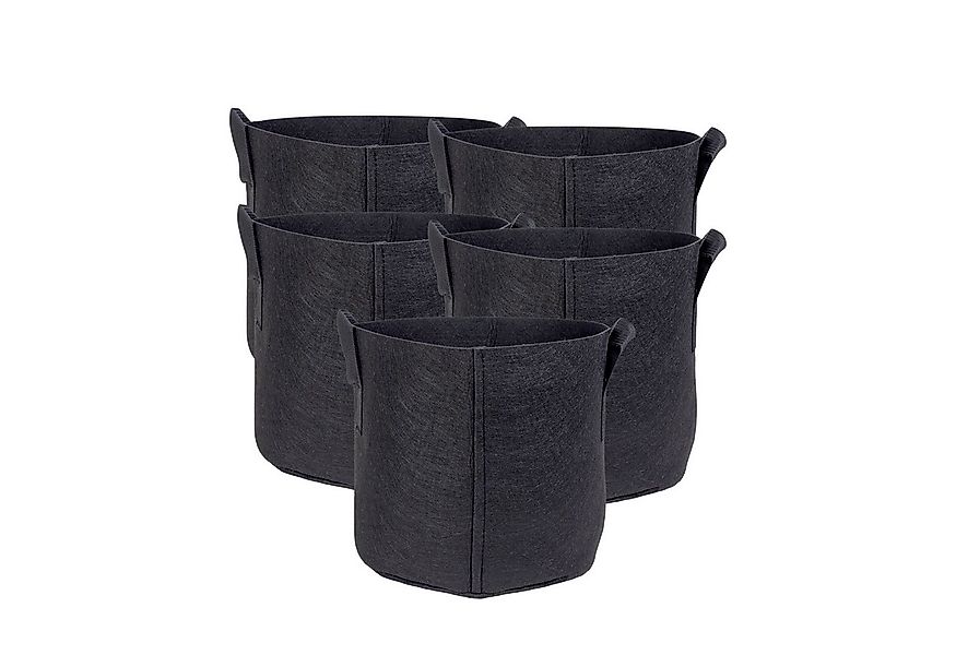 Intirilife Pflanzkübel (5x Vlies Pflanzsack in 11 Liter - 3 Gallon - 25 x 2 günstig online kaufen