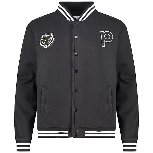 Pfundskerl Jacke im College-Stil Farbe schwarz Größe: 3XL günstig online kaufen