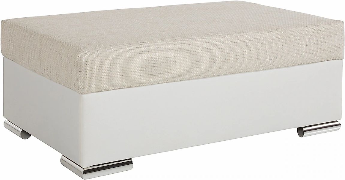 COLLECTION AB Hocker "John", Frei im Raum stellbar, wahlweise mit Federkern günstig online kaufen