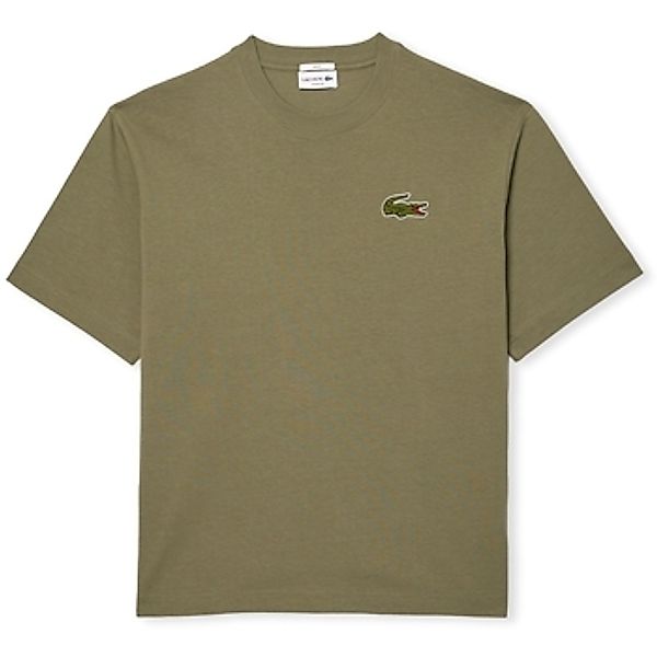 Lacoste  T-Shirts & Poloshirts T-Shirt Loose Fit - Kaki günstig online kaufen