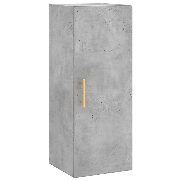 vidaXL Wandschrank Betongrau 34,5x34x90 cm 828848 günstig online kaufen