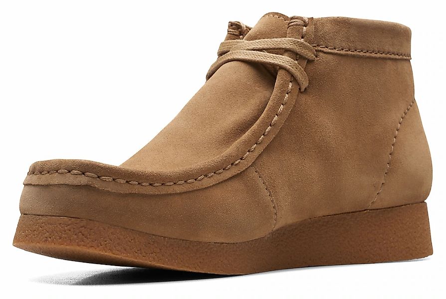 Clarks Schnürboots "Wallabee", Desert Boots, High Top Sneaker mit Wechselfu günstig online kaufen
