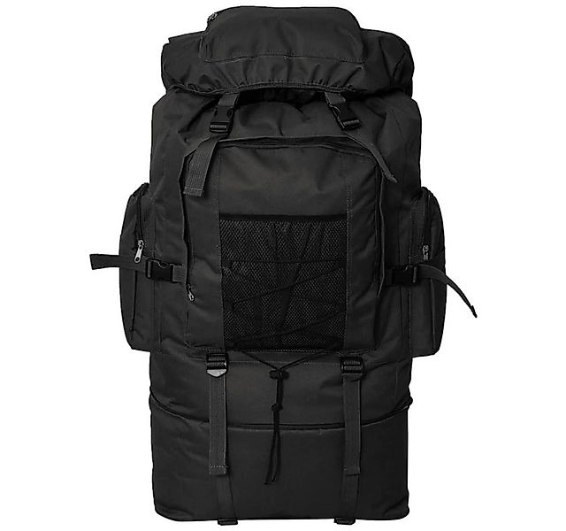 vidaXL Rucksack, Armee-Style Rucksack XXL 100 L Schwarz günstig online kaufen
