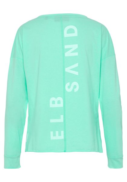 Elbsand Langarmshirt "Raina" mit Logoprint hinten, Longsleeve aus Baumwoll- günstig online kaufen
