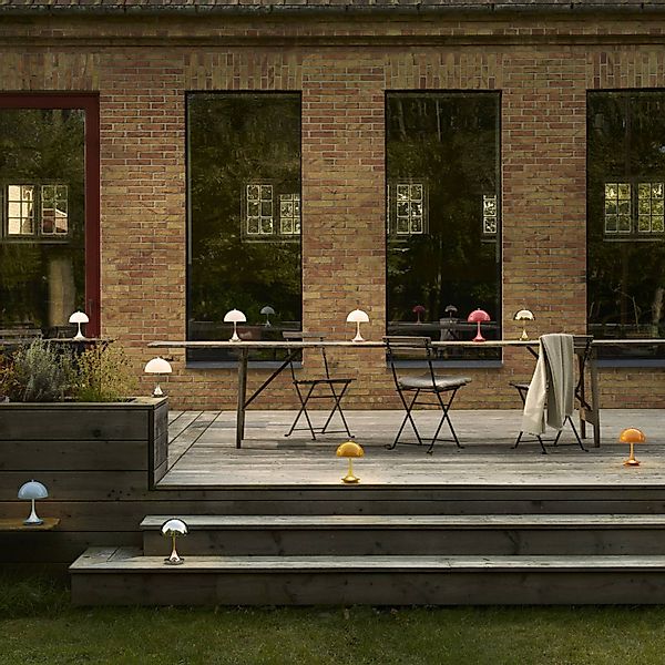 Louis Poulsen Panthella PORTABLE 160 V3, opaque orange günstig online kaufen