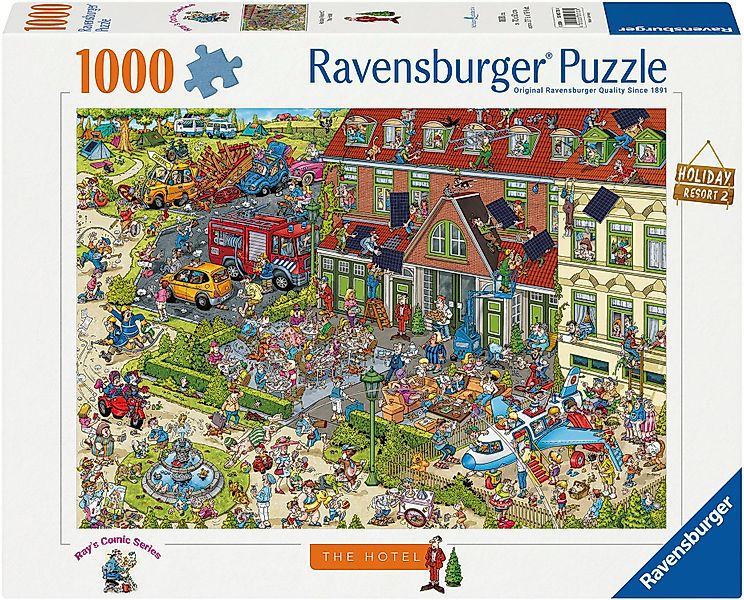 Ravensburger Puzzle The Hotel, 1000 Puzzleteile, günstig online kaufen