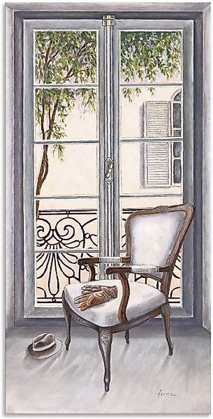 Artland Wandbild »Sessel vor einem Fenster« Innenarchitektur 1 Stk. tlg. al günstig online kaufen