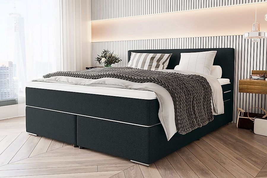 99rooms Boxspringbett Phönix (Schlafzimmerbett, Bett), mit Taschenfederkern günstig online kaufen