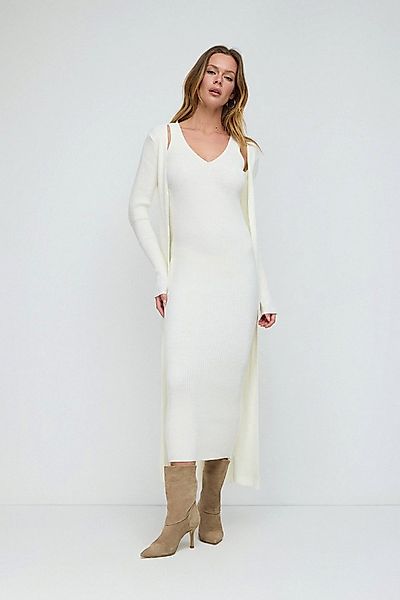 No Matter What Blusentop Zweiteiliges Set aus Strickkleid und Strickjacke günstig online kaufen