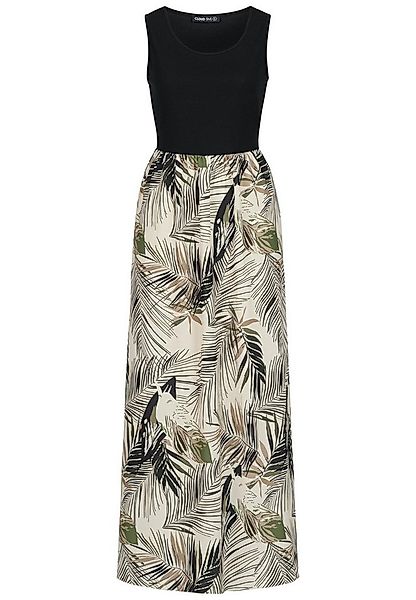CLOUD 5IVE Shirtkleid CLOUD 5IVE 2-Tone Maxi-Dress Tropical Print (1-tlg) günstig online kaufen