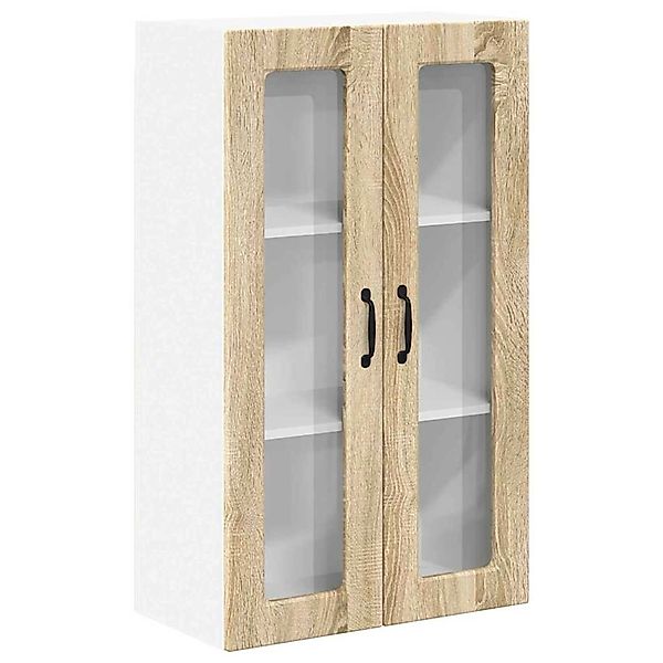 vidaXL Küchenwandschrank Sonoma-Eiche 60 x 31 x 100 cm Holzwerkstoff 885527 günstig online kaufen