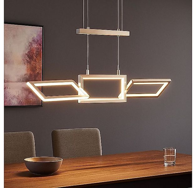 WOFI LED-Hängeleuchte, LED-Leuchtmittel fest verbaut, Warmweiß, Zugpendelle günstig online kaufen