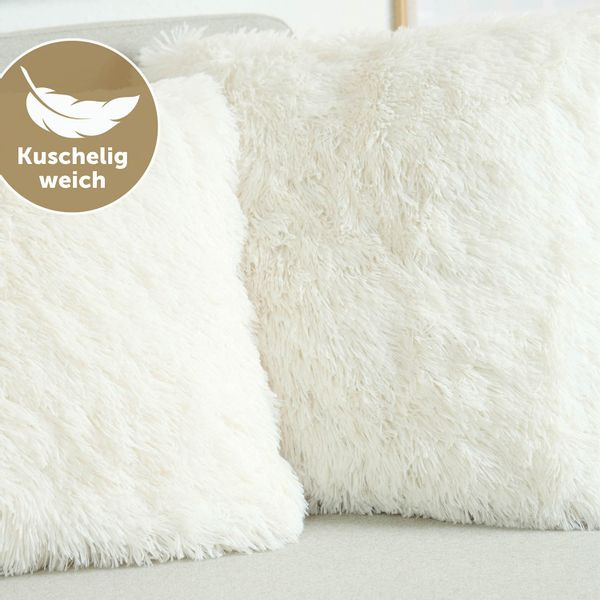 Blumtal Kissenbezug Kunstfell Kissen mit stabilem günstig online kaufen