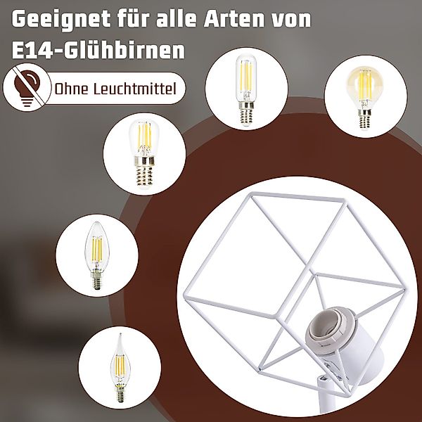 Nettlife Deckenstrahler Schwarz E14 Deckenleuchte 350° günstig online kaufen