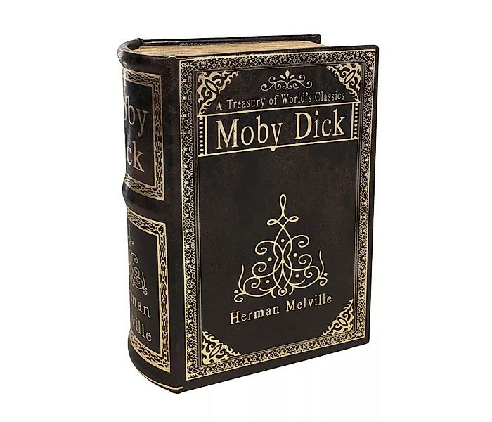 Hohles Buch Geheimfach MOBY DICK Buchversteck Buchsafe Antik-Stil 22 cm günstig online kaufen