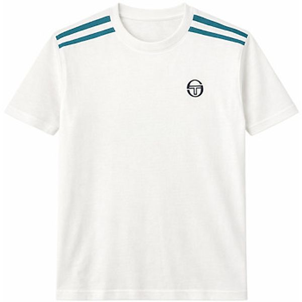 Sergio Tacchini  T-Shirts & Poloshirts Locchi T-Shirt Gardenia/Harbor Blue günstig online kaufen