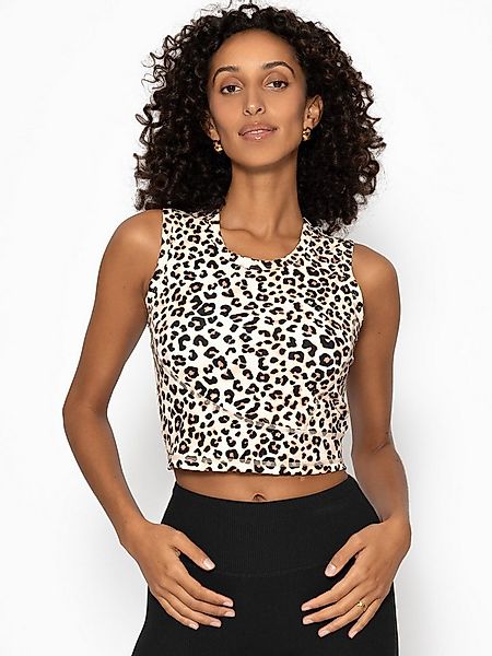 SASSYCLASSY T-Shirt Anliegendes Cropped Shirt für Damen Ärmelloses Top mit günstig online kaufen