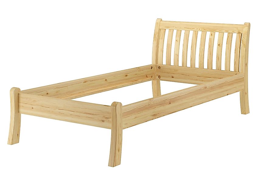 ERST-HOLZ Bett Holzbett Hohe Sitzkante Kiefer günstig online kaufen