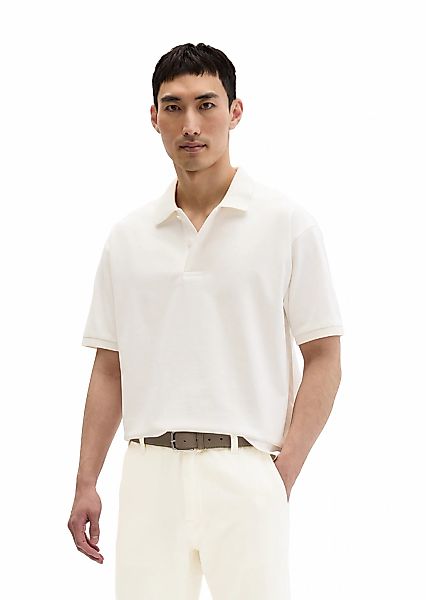 Marc OPolo Poloshirt "aus schwerem Bio-Baumwoll-Jersey" günstig online kaufen