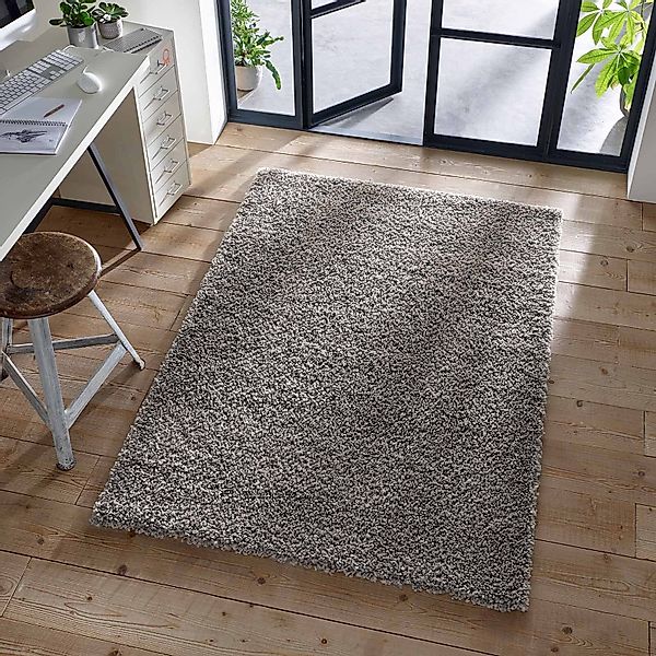 TaCa Home Langflor-Teppich Shaggy Teppich Langflor, günstig online kaufen