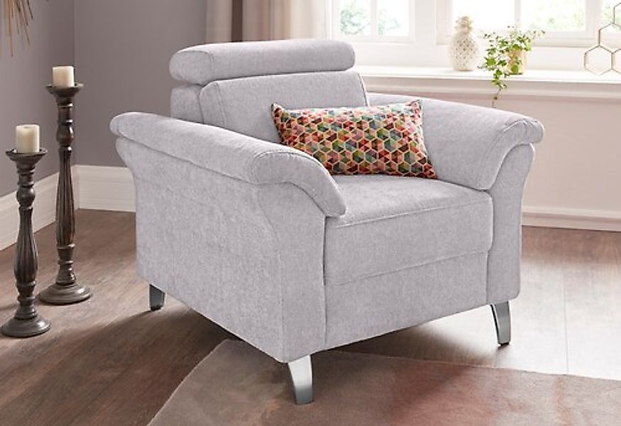 sit&more Sessel »Arngast« inklusive Federkern und Kopfteilverstellung günstig online kaufen