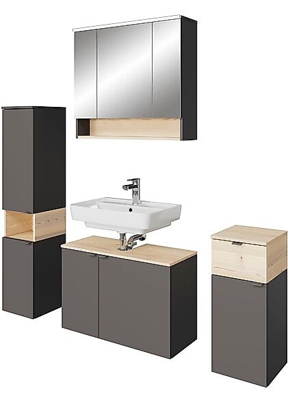 Saphir Badmöbel-Set »Quickset 394« Komplett-Set, 4 Stk. tlg. günstig online kaufen