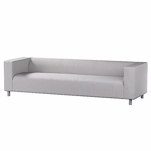 Bezug für Klippan 4-Sitzer Sofa, beige-blau, Bezug für Klippan 4-Sitzer, Li günstig online kaufen