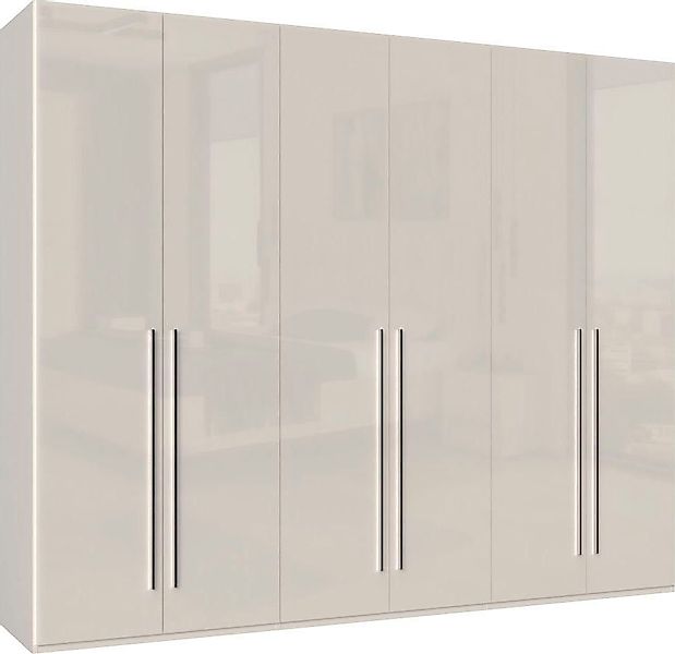 Places of Style Kleiderschrank "Piano, UV lackiert, hochglänzend in beige o günstig online kaufen