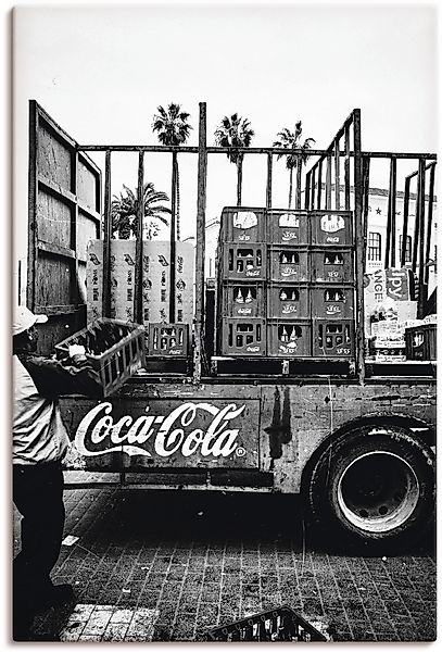 Artland Wandbild »CocaCola-LKW in El Jadida - Marokko«, Auto, (1 St.), als günstig online kaufen