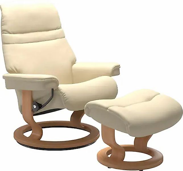 Stressless® Relaxsessel »Sunrise«, (Set, Relaxsessel mit Hocker), mit Class günstig online kaufen