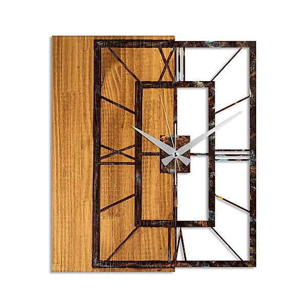 Wallity Wanduhr 100% WOODEN (Thickness: 3 günstig online kaufen