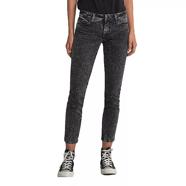 Salsa Jeans Push Up Wonder Capri Glitzernde Jeans 29 Black günstig online kaufen