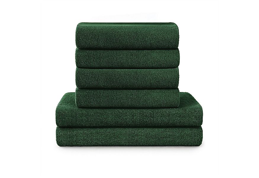 Blumtal Handtuch Set Premium 4 oder 6-TLG. Frottier Set - 100% Baumwolle, F günstig online kaufen